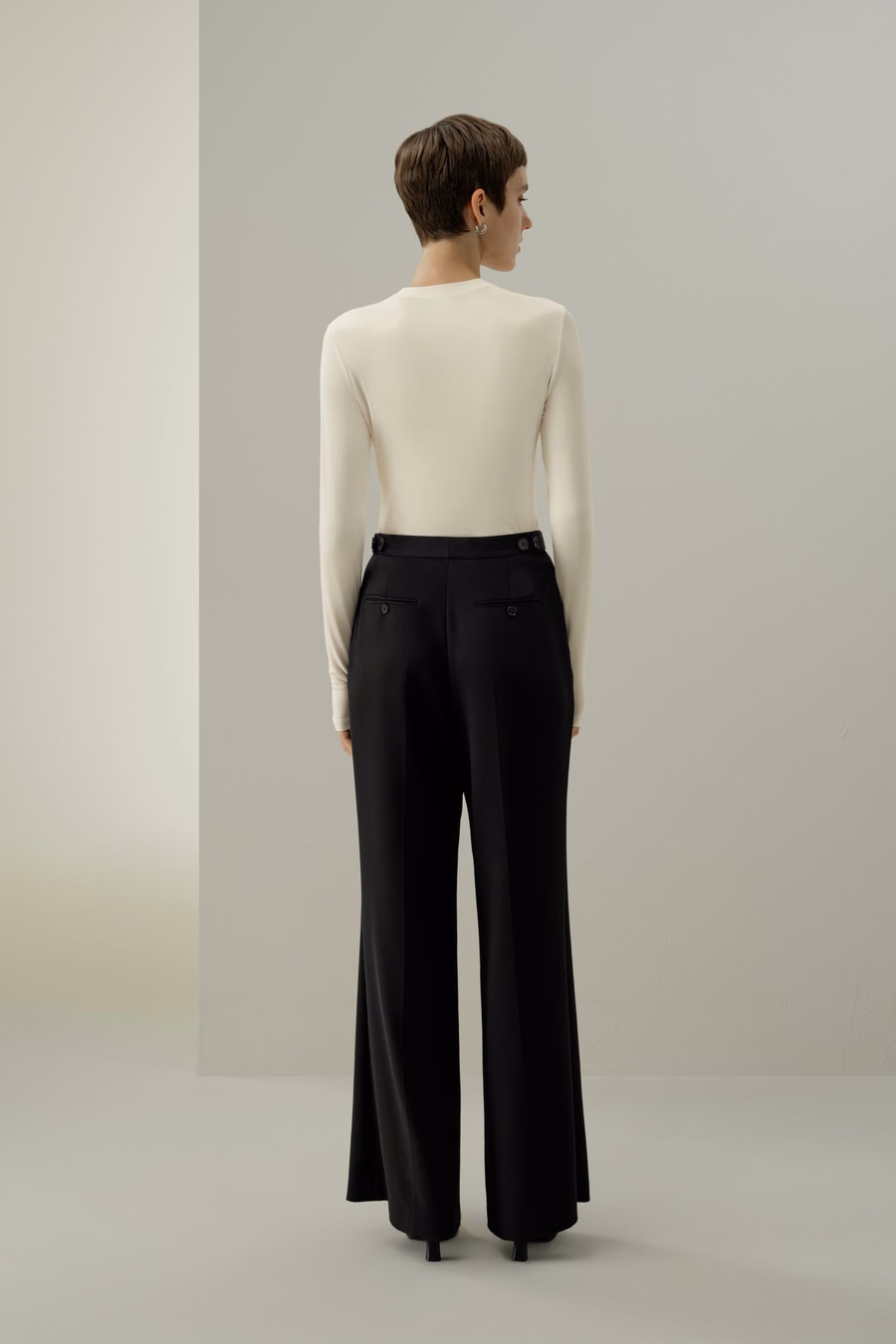 Zijde Breeze Jersey Lange Mouwen Slinky Top