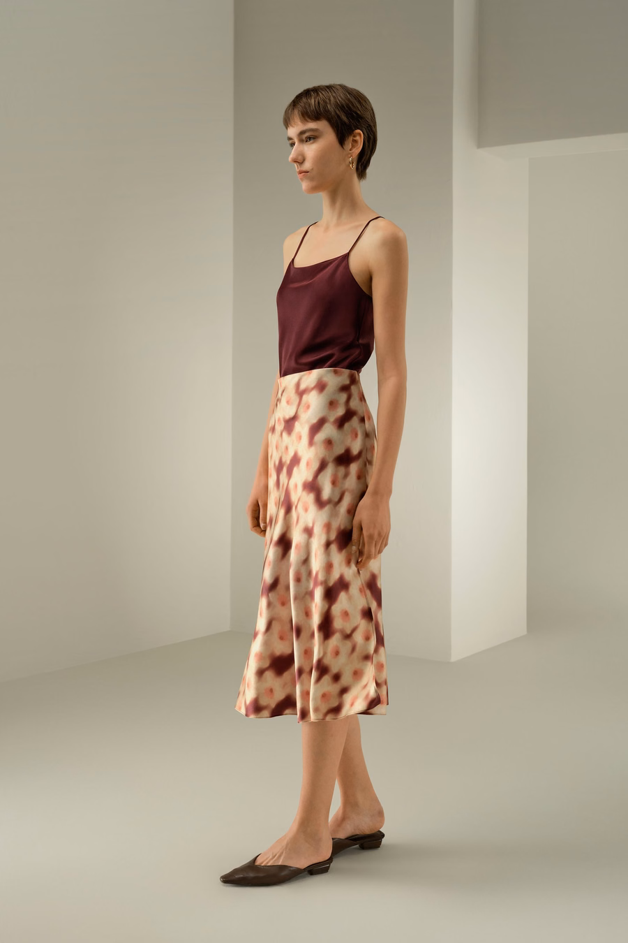 Daffodil Dream Midi Rok - Gemaakt met Liberty Stof