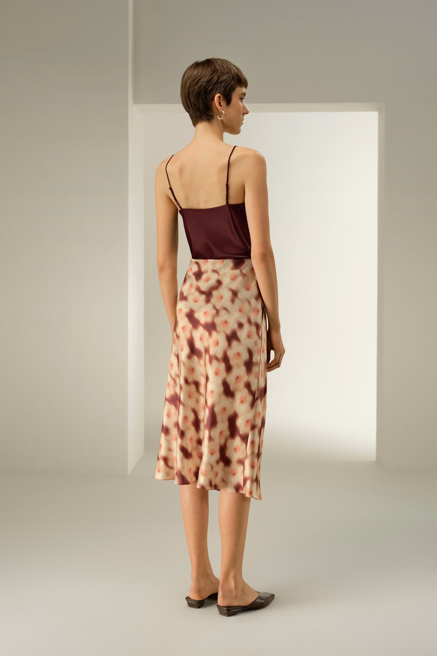 Daffodil Dream Midi Rok - Gemaakt met Liberty Stof