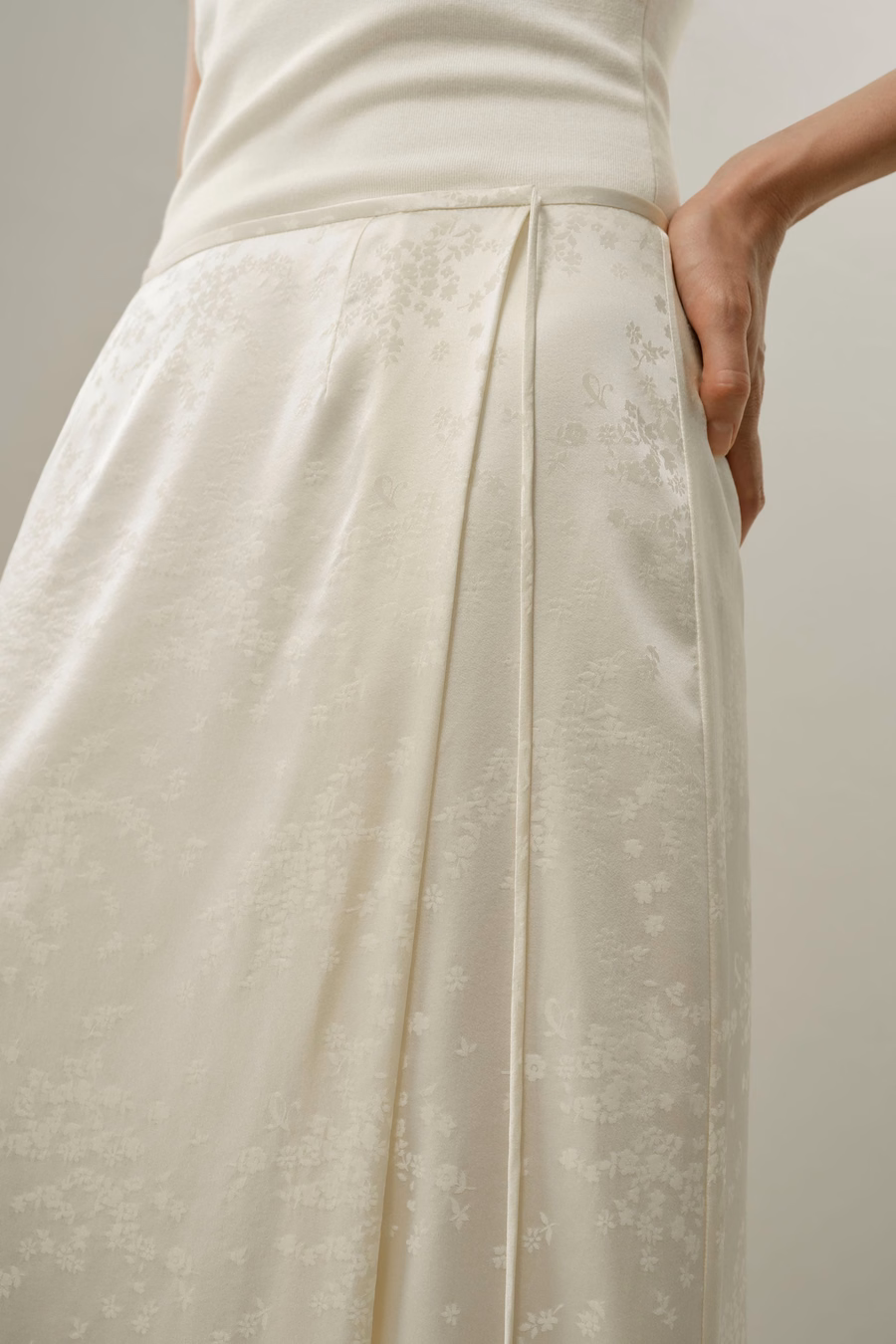 Ying Jacquard Zijde Rok