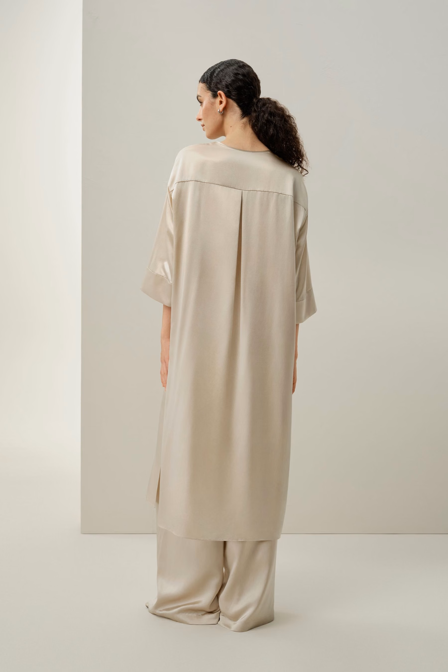 Zijde Charmeuse Tuniek