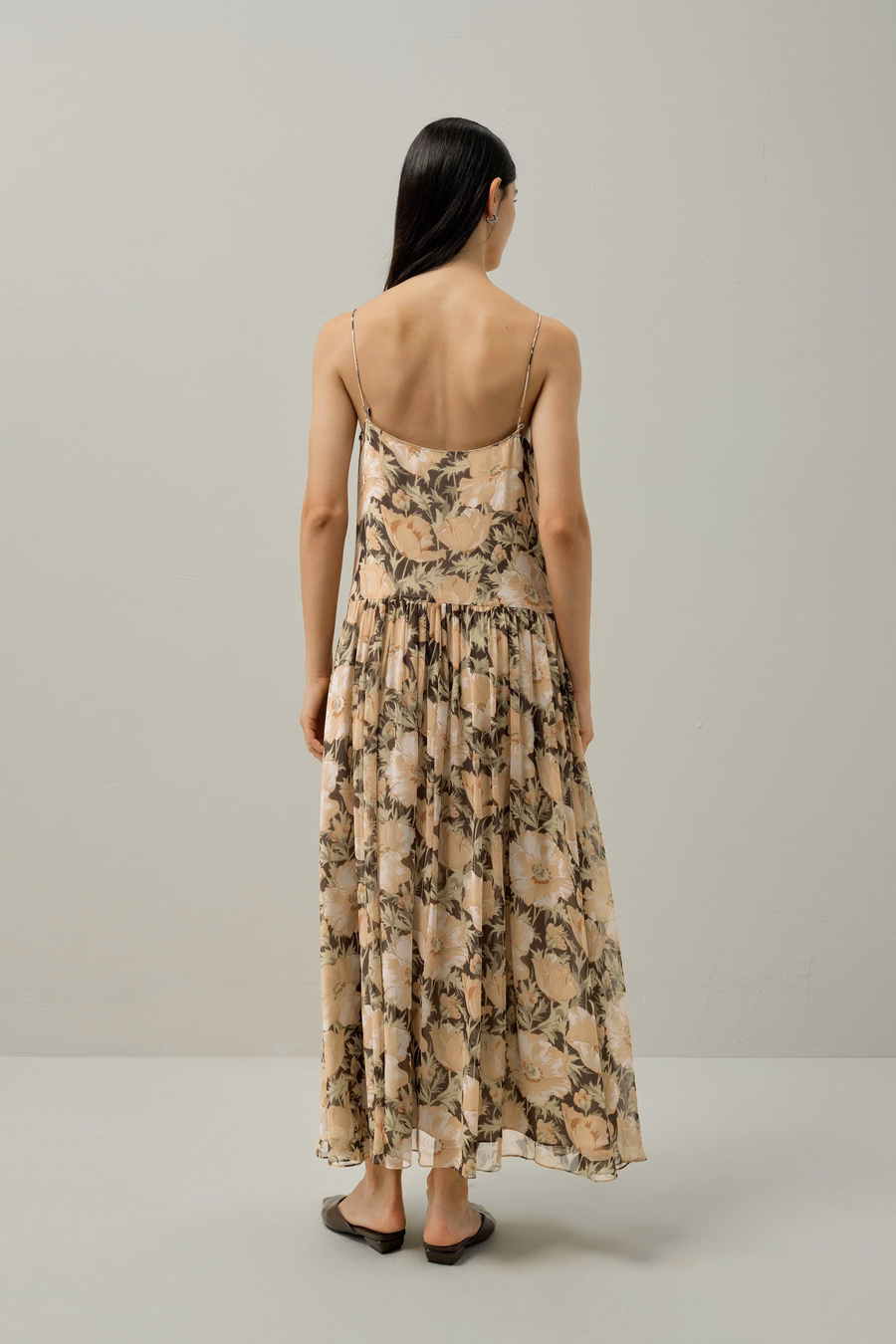 Poppy Parade Slip Dress - Gemaakt Van Liberty Stof