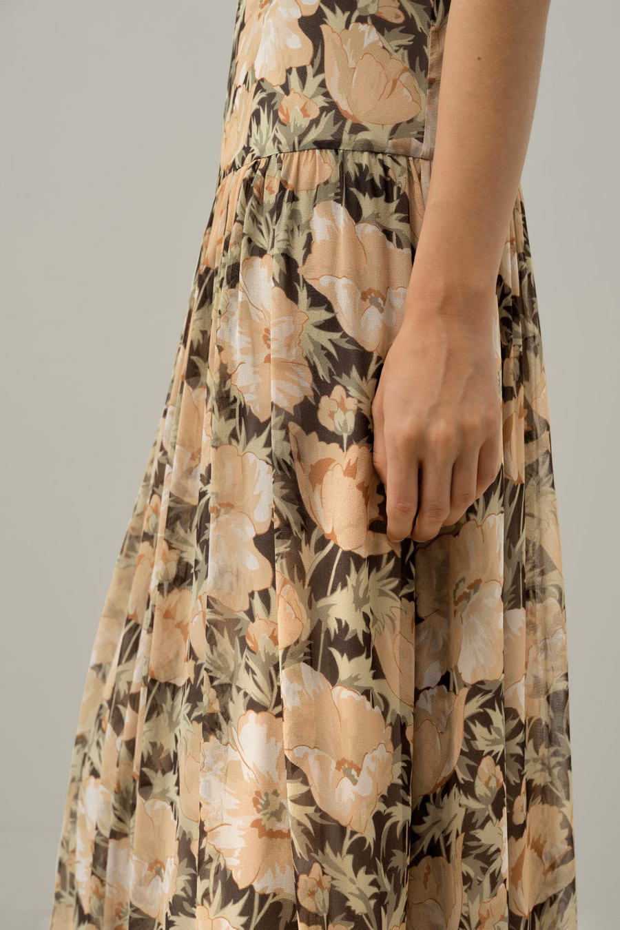 Poppy Parade Slip Dress - Gemaakt Van Liberty Stof