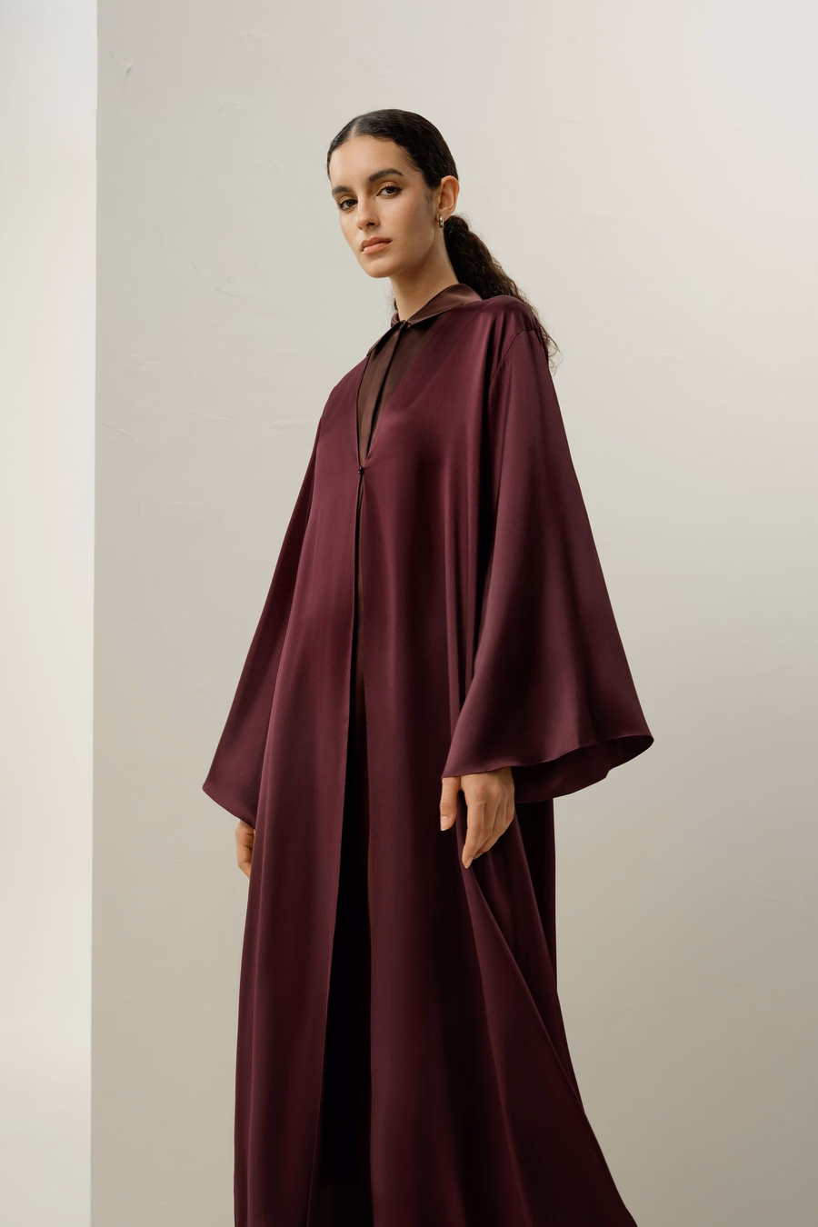 zijde charmeuse abaya