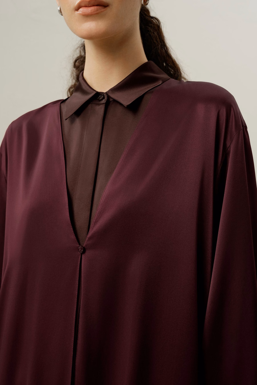 zijde charmeuse abaya