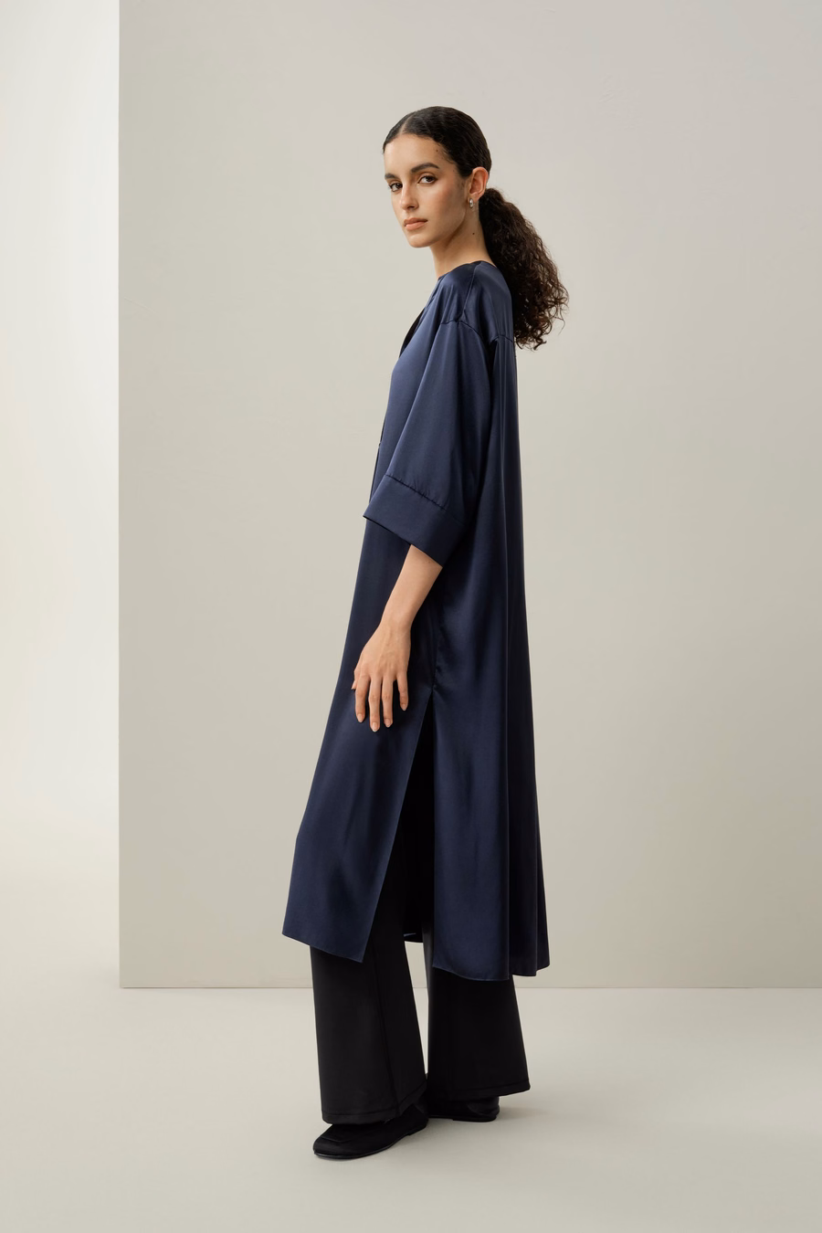 Zijde Charmeuse Tuniek