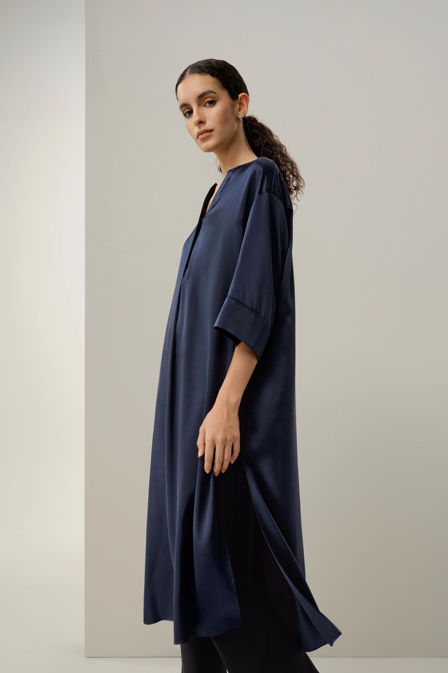 Zijde Charmeuse Tuniek