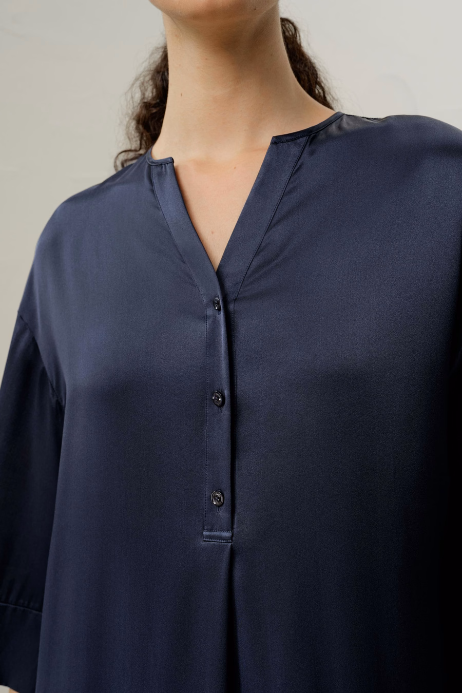Zijde Charmeuse Tuniek