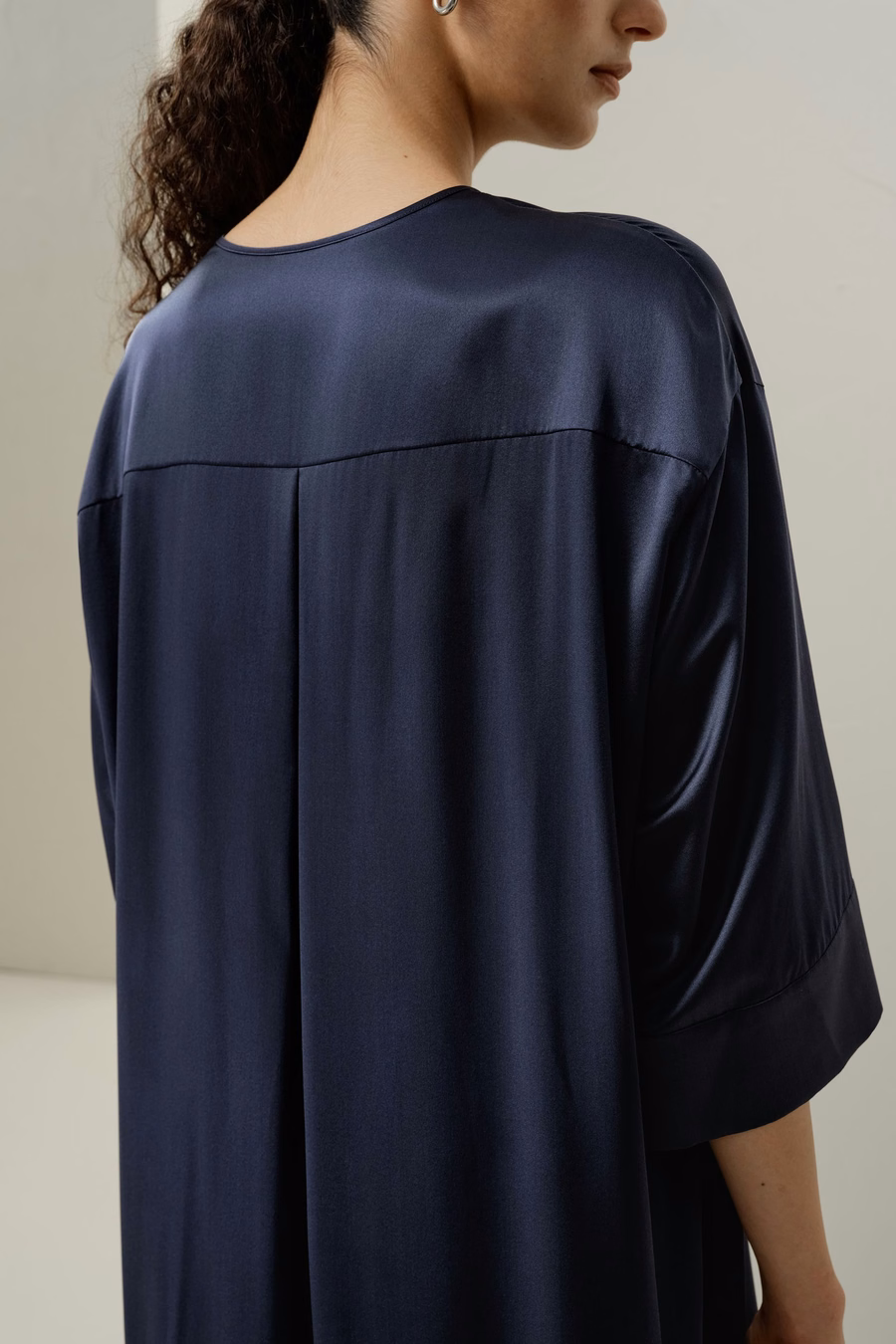 Zijde Charmeuse Tuniek