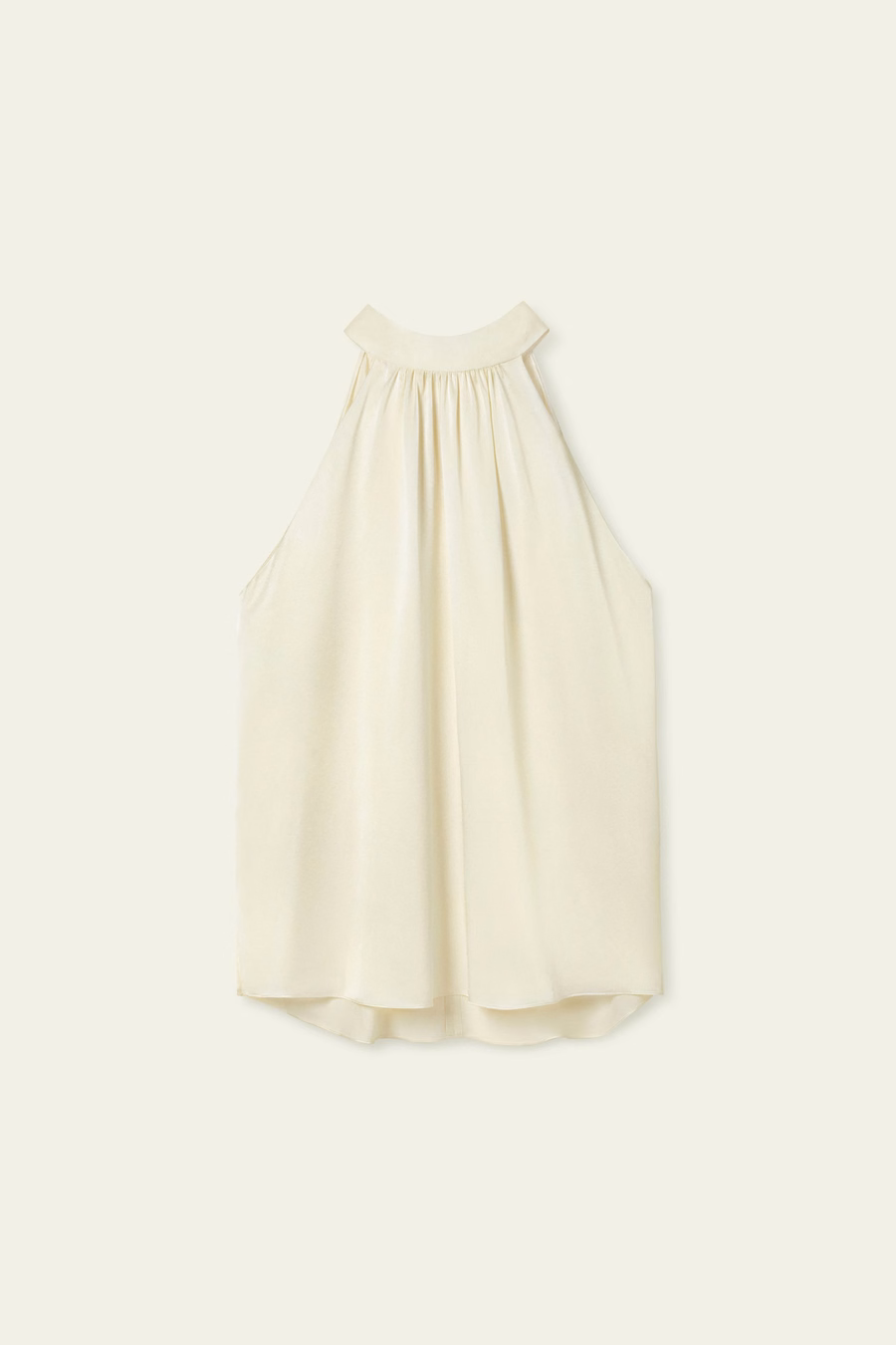 Minimalistische Allure Zijde Haltertop