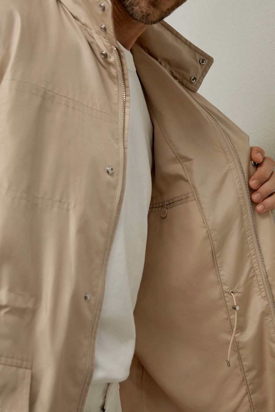 Waterdichte Moderne Utility Heren Jacket