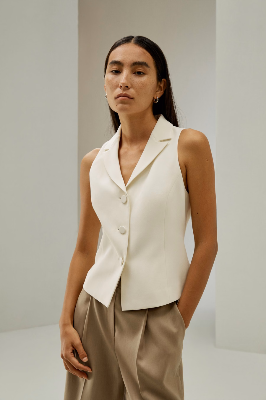 Silk Suit Vest