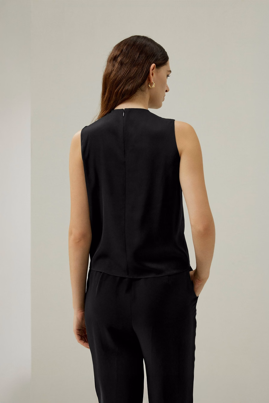 Ärmeloze Minimalistische Top