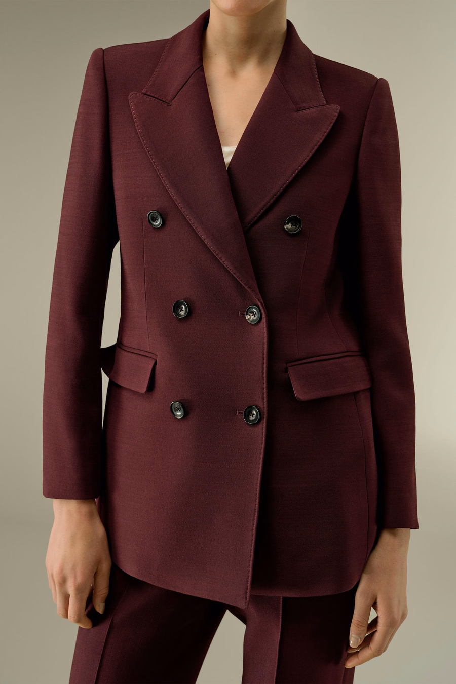 Dubbelbreasted revers blazer
