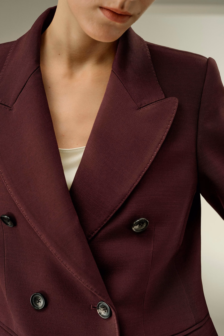 Dubbelbreasted revers blazer