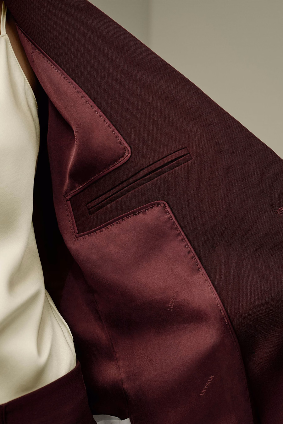 Dubbelbreasted revers blazer