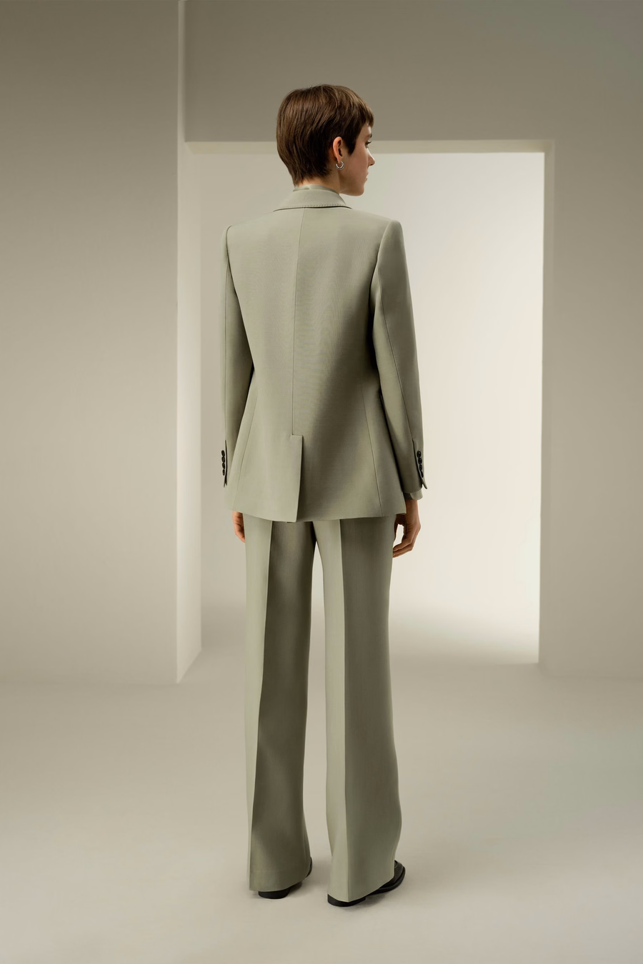 Dubbelbreasted revers blazer