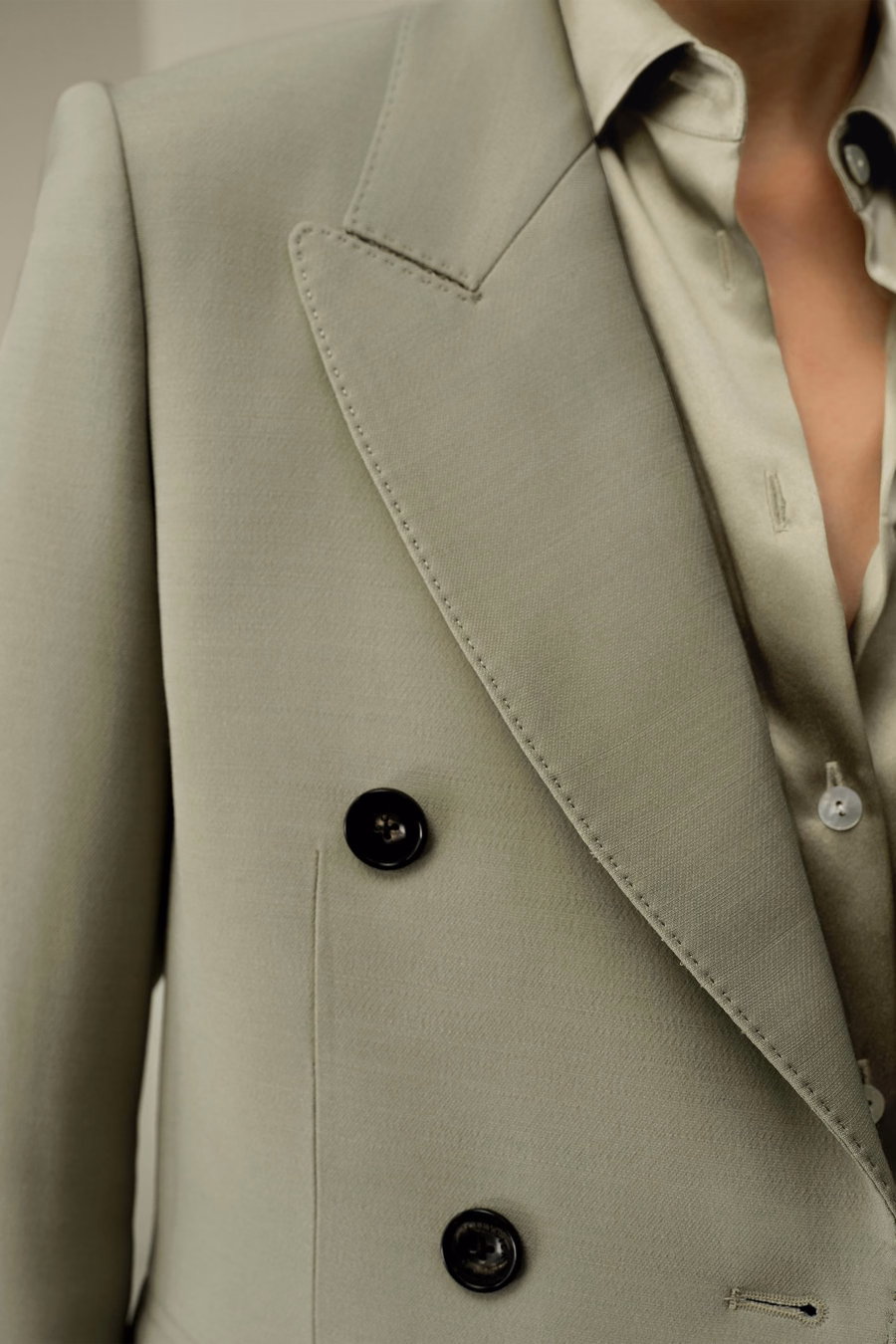 Dubbelbreasted revers blazer