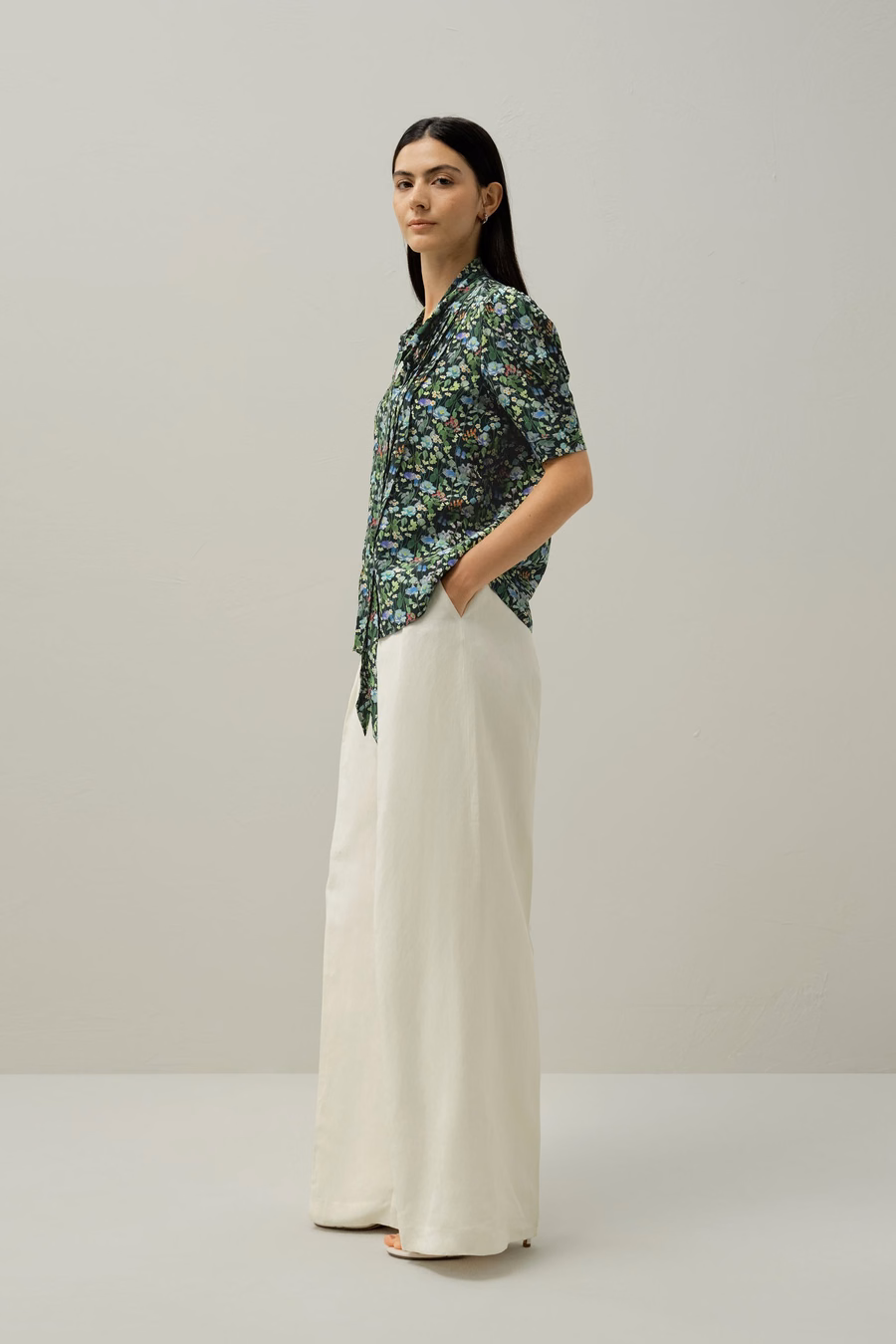 Puff-Sleeve Blouse - Gemaakt van Liberty-stof
