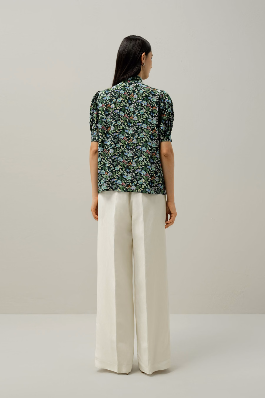 Puff-Sleeve Blouse - Gemaakt van Liberty-stof