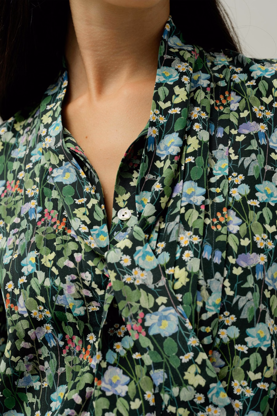 Puff-Sleeve Blouse - Gemaakt van Liberty-stof