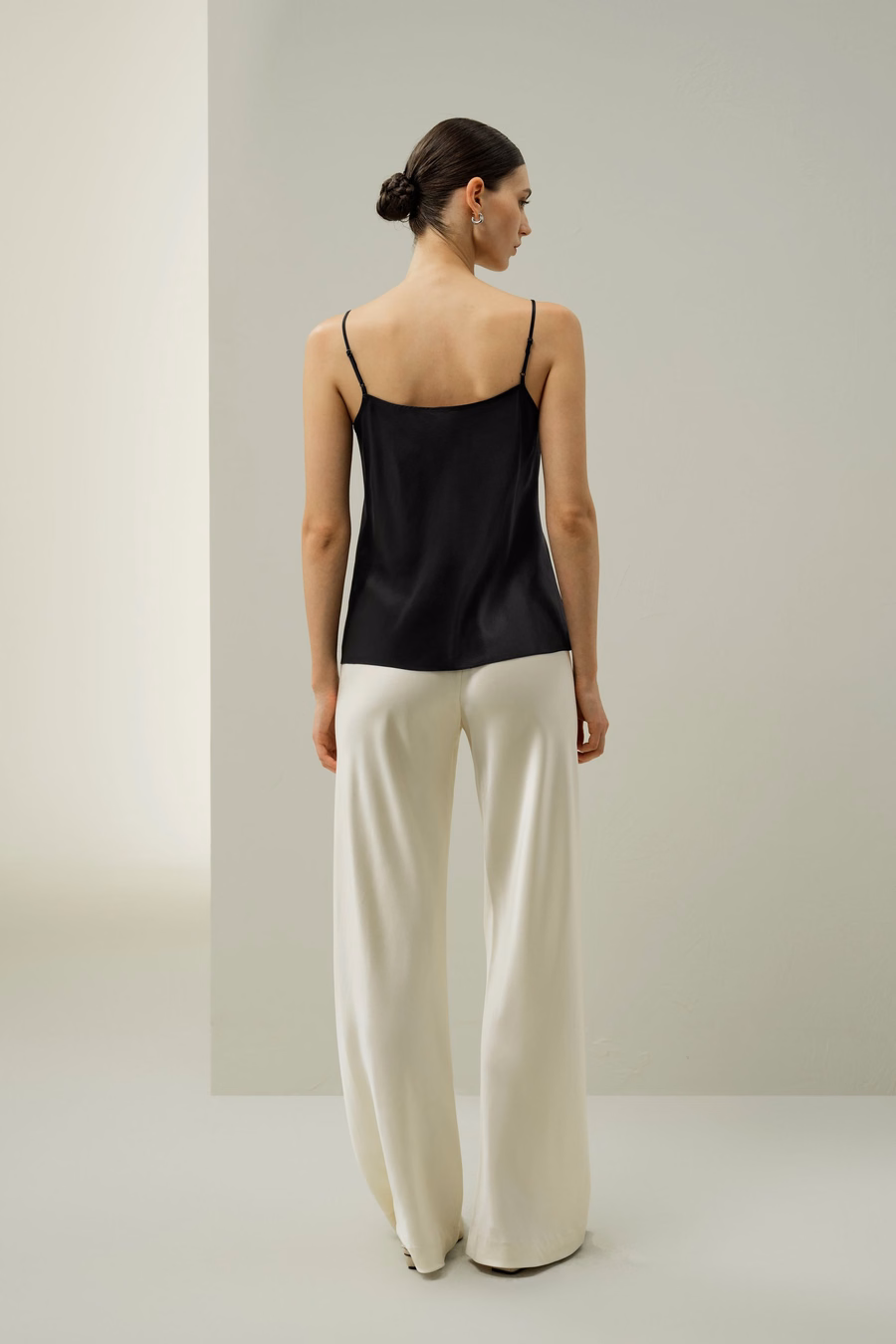 Kant-Trim Zijde Camisole