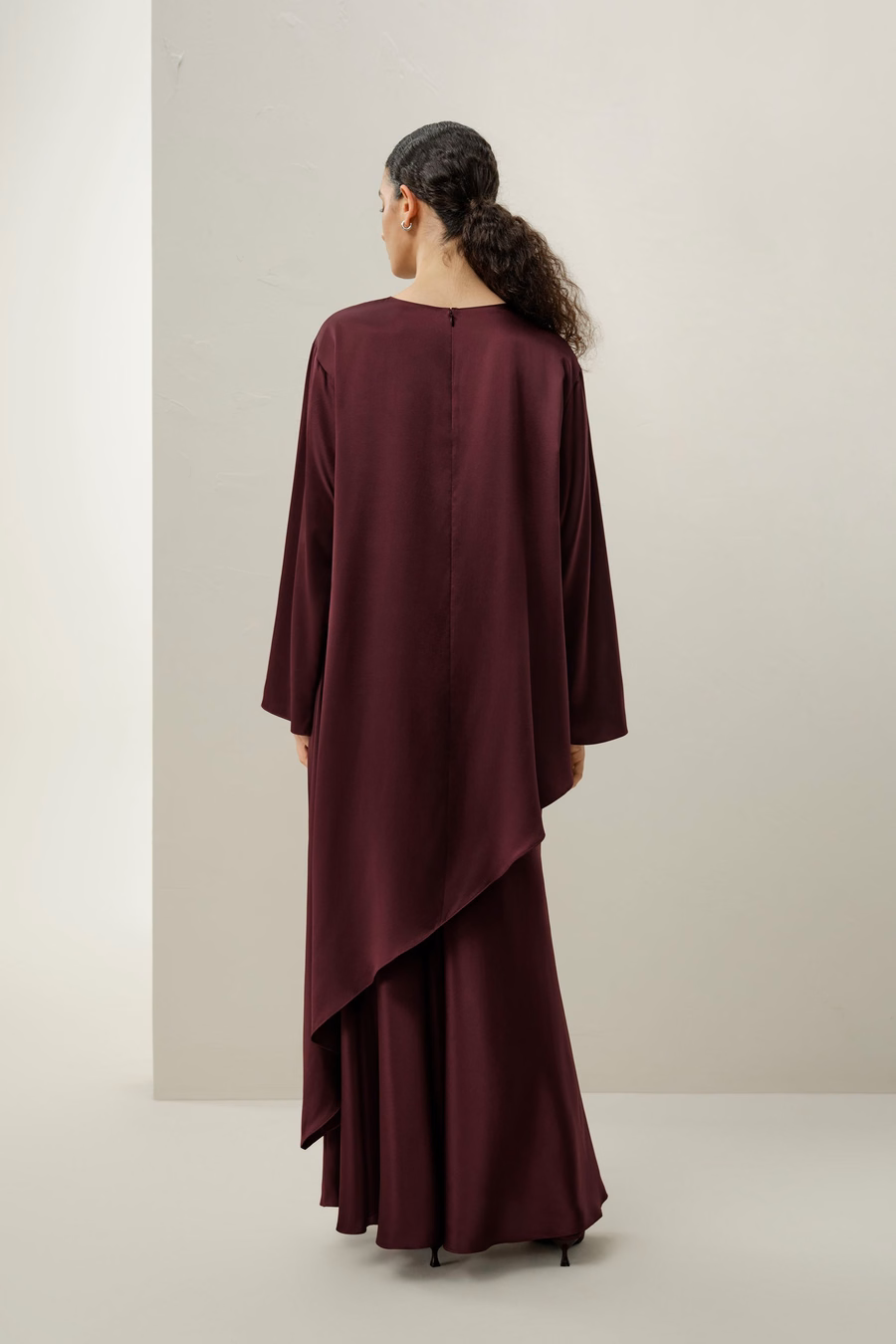 Seide Charmeuse A-Lijn Maxi Rok
