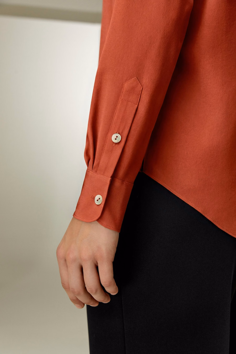 Zijde Vlinderstrik Blouse