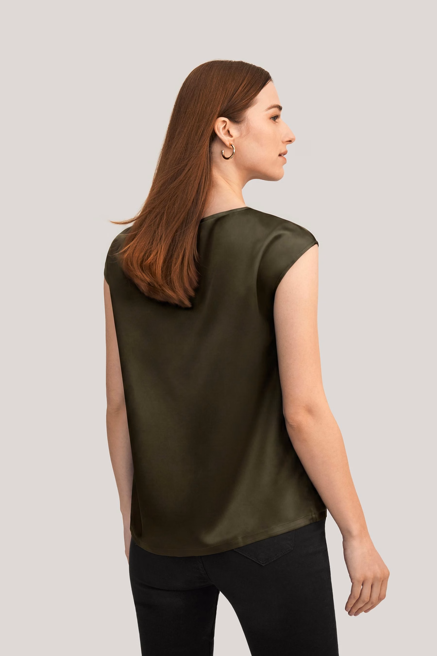 Basis Cap Mouwen Zijde T-shirt