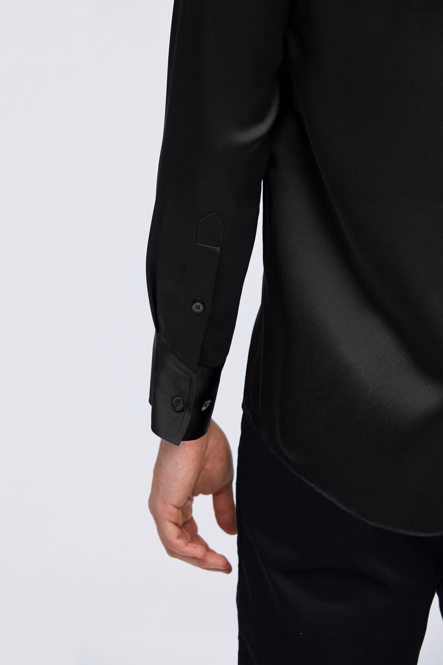 Mulberry Zijde Basis Heren Overhemd
