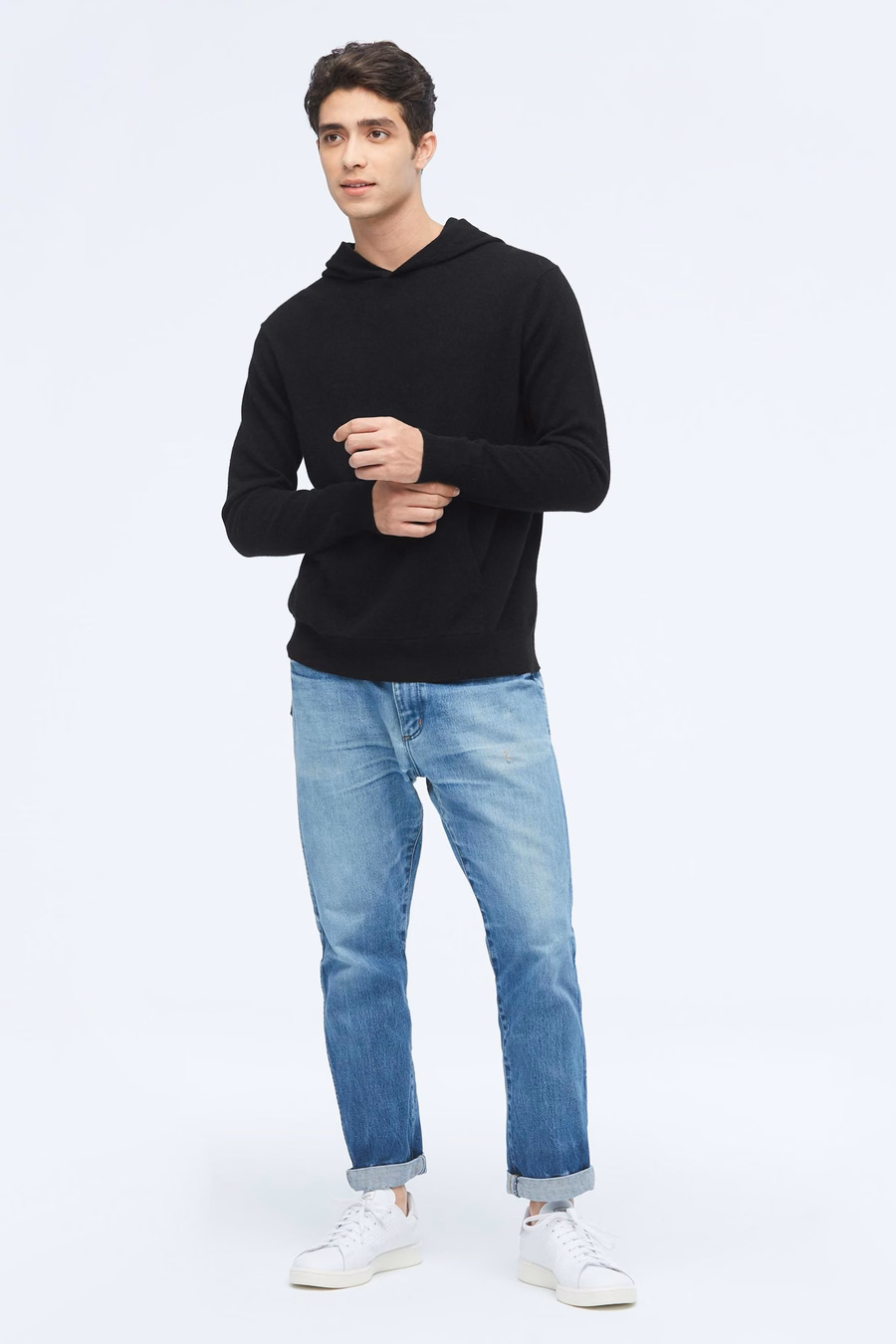 Kashmir Pullover Hoodie Voor Mannen