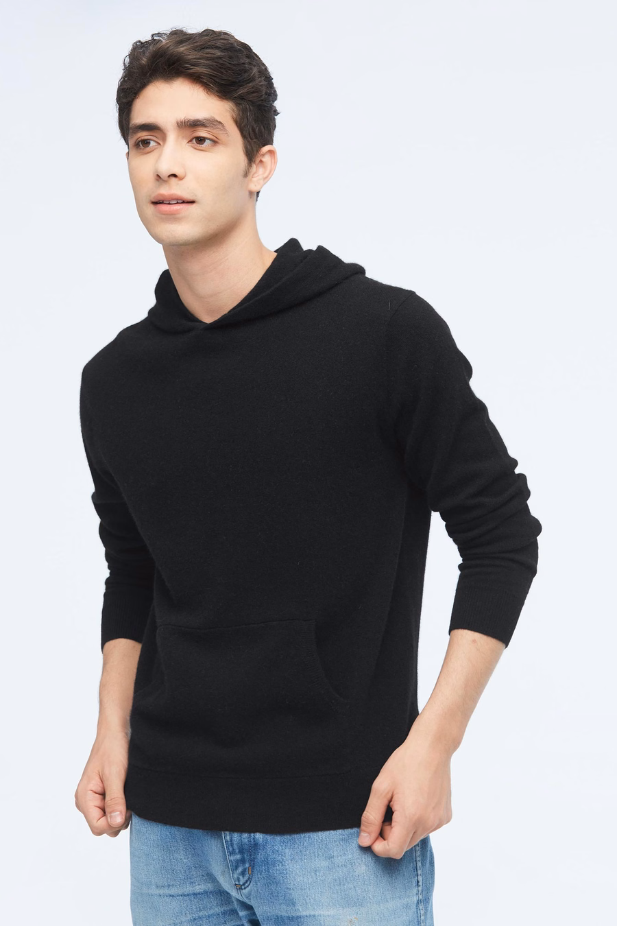 Kashmir Pullover Hoodie Voor Mannen