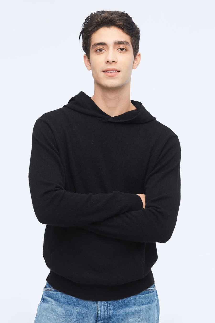 Kashmir Pullover Hoodie Voor Mannen