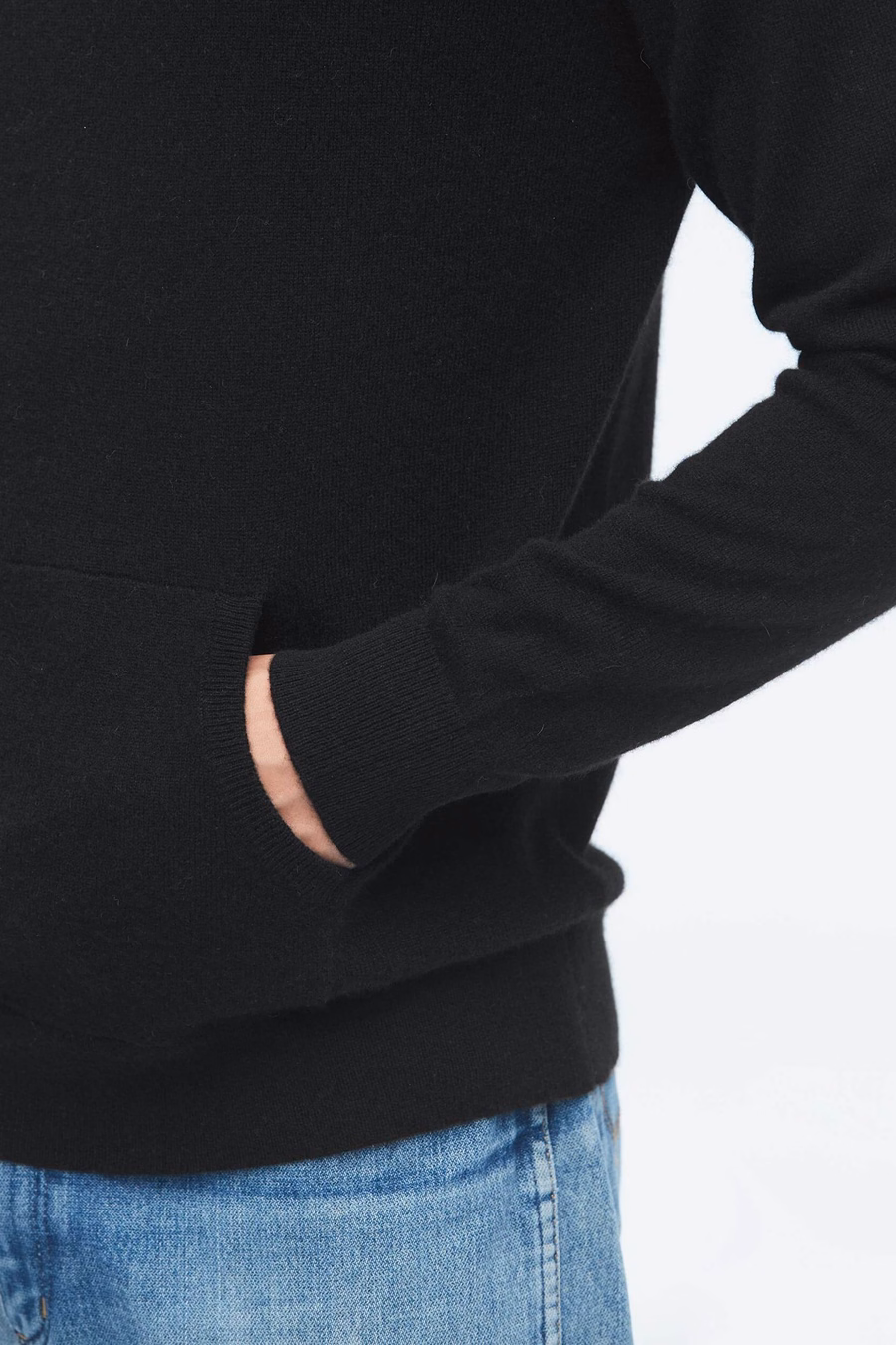 Kashmir Pullover Hoodie Voor Mannen