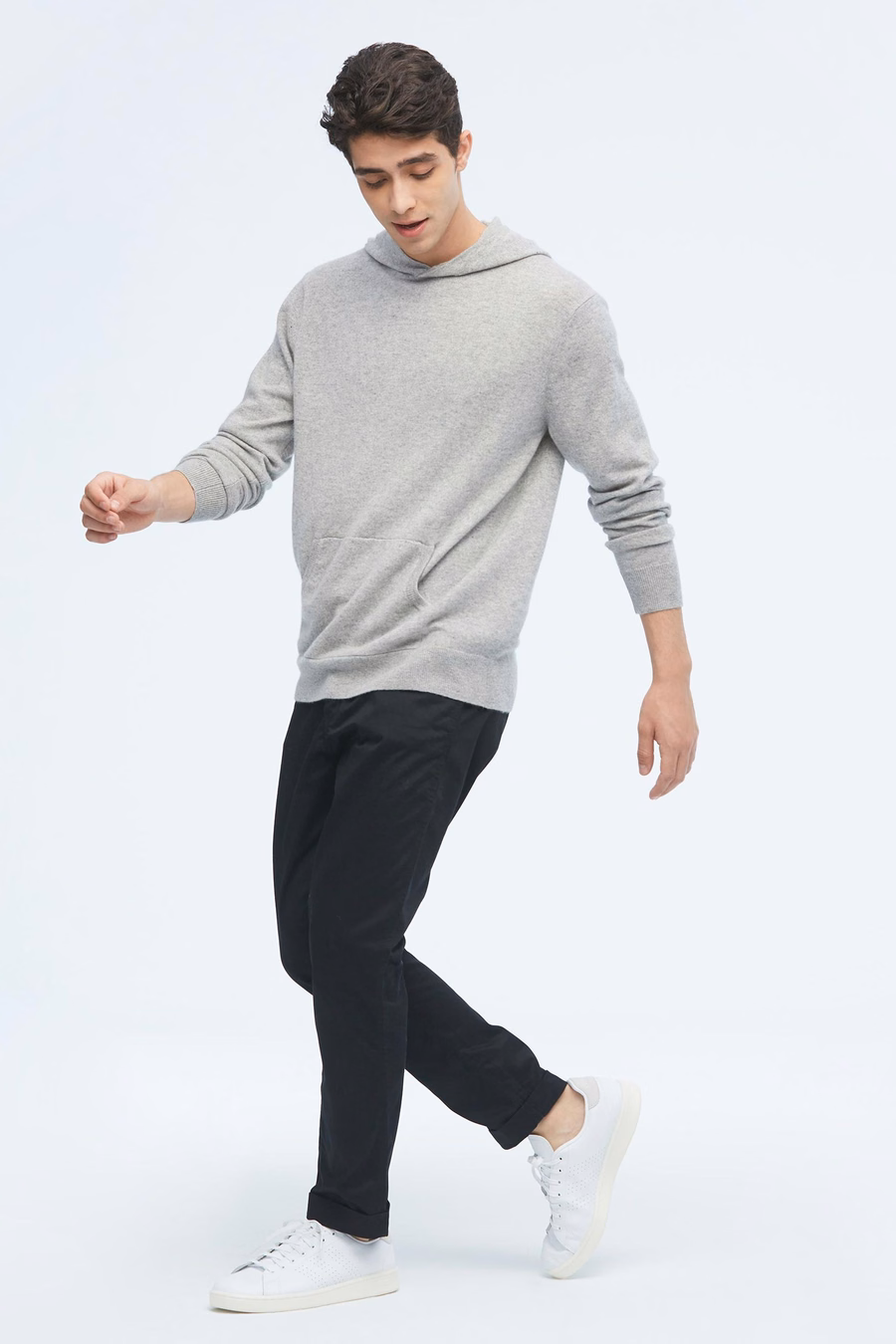 Kashmir Pullover Hoodie Voor Mannen