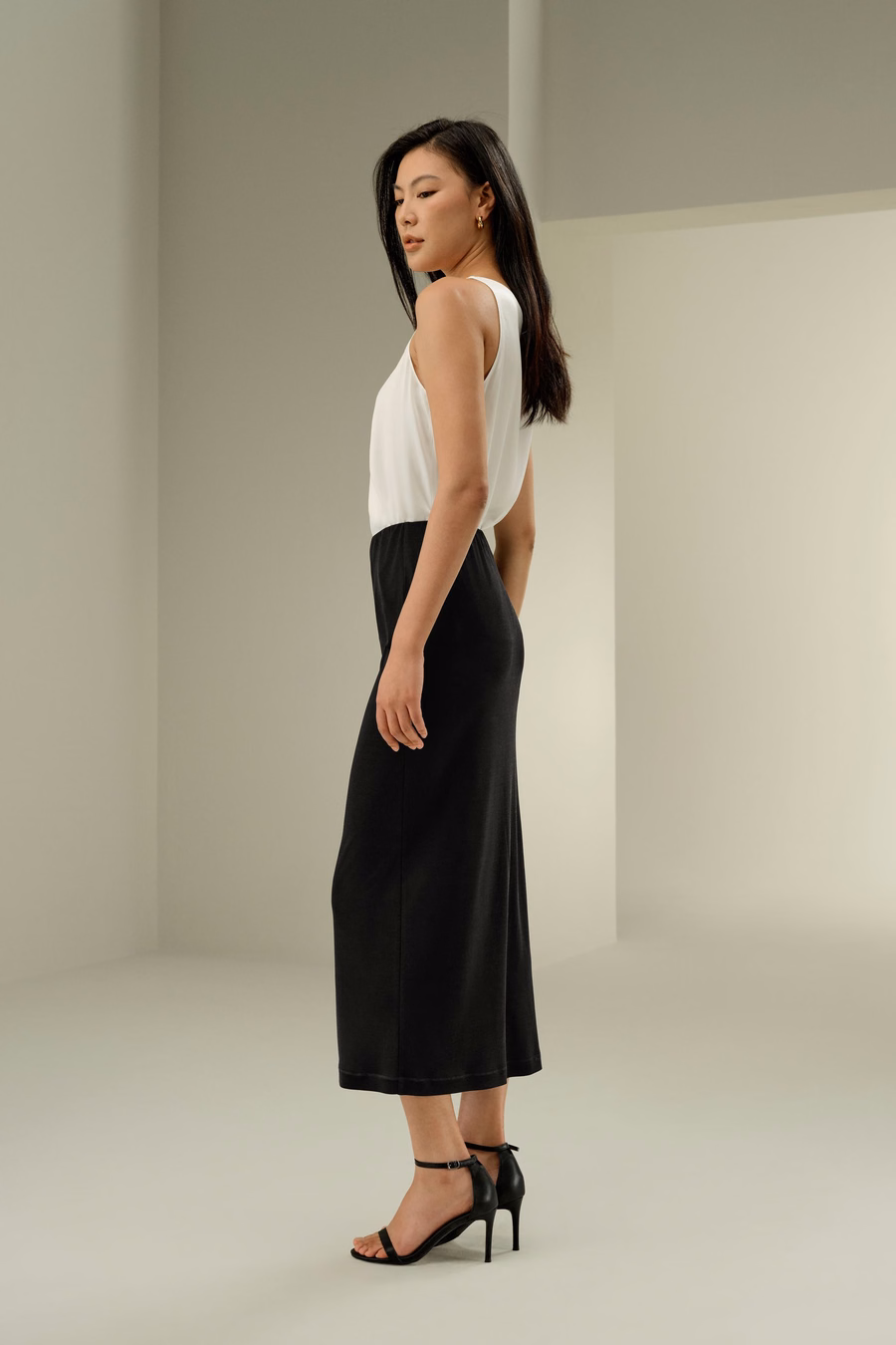 Elegante Zijden Midi Rok