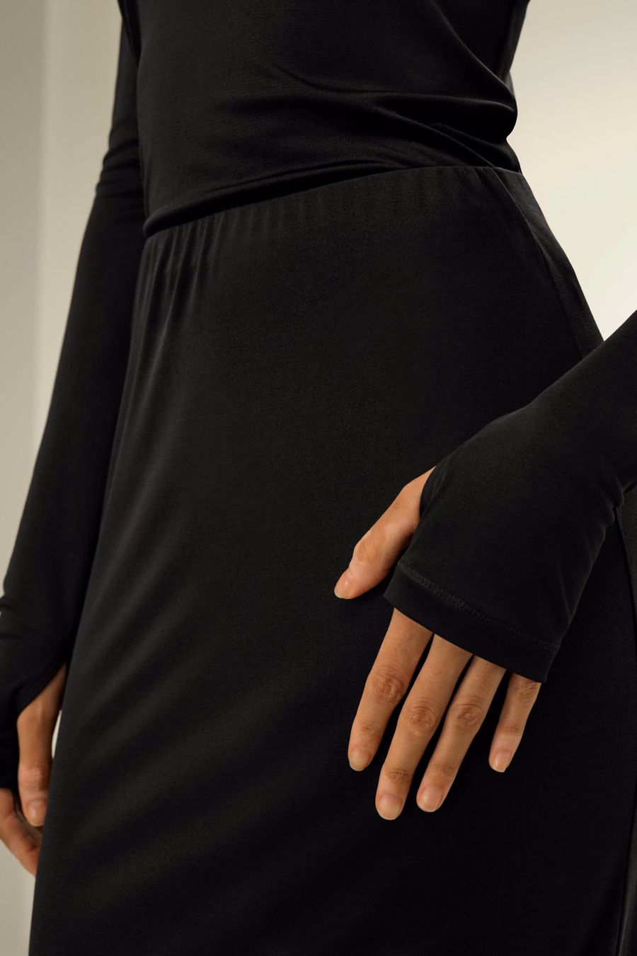 Elegante Zijden Midi Rok