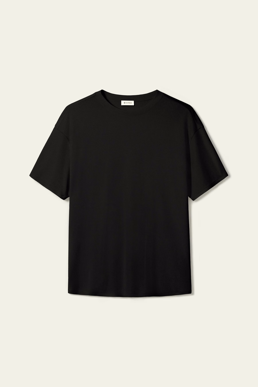 Oversized Zijde Jersey T-shirt