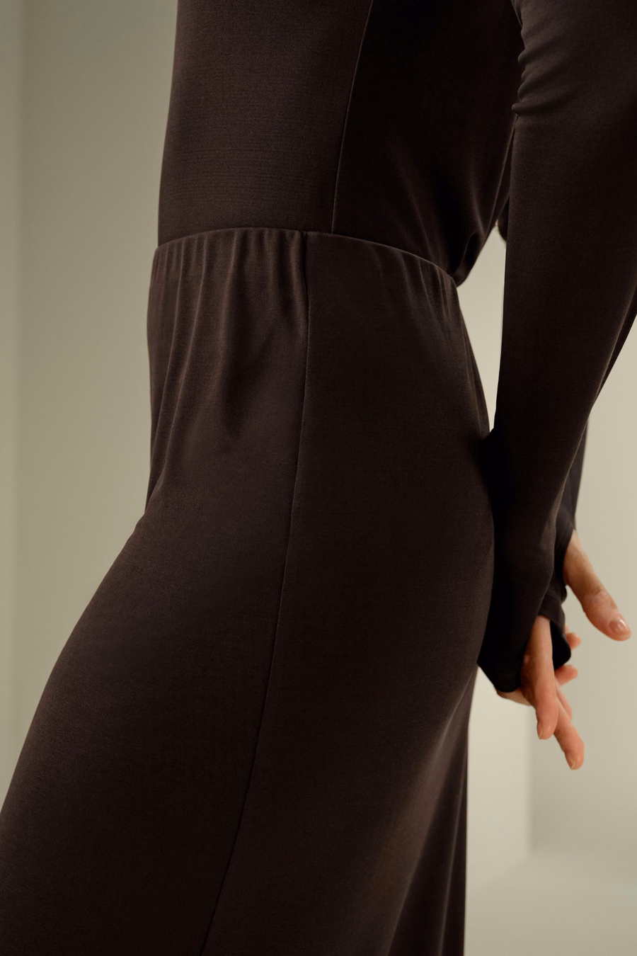 Elegante Zijden Midi Rok