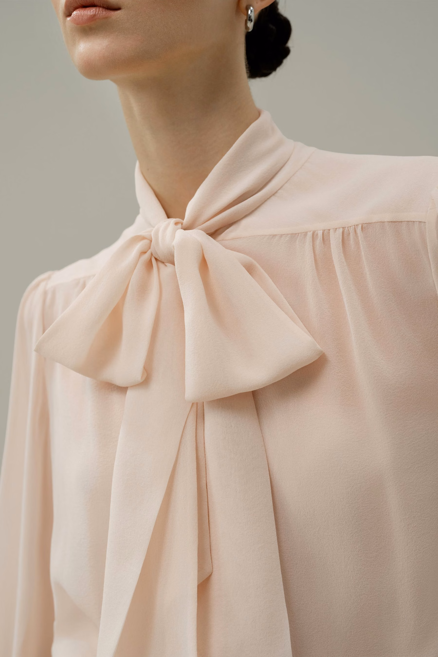 Strikzijde jasmijn blouse