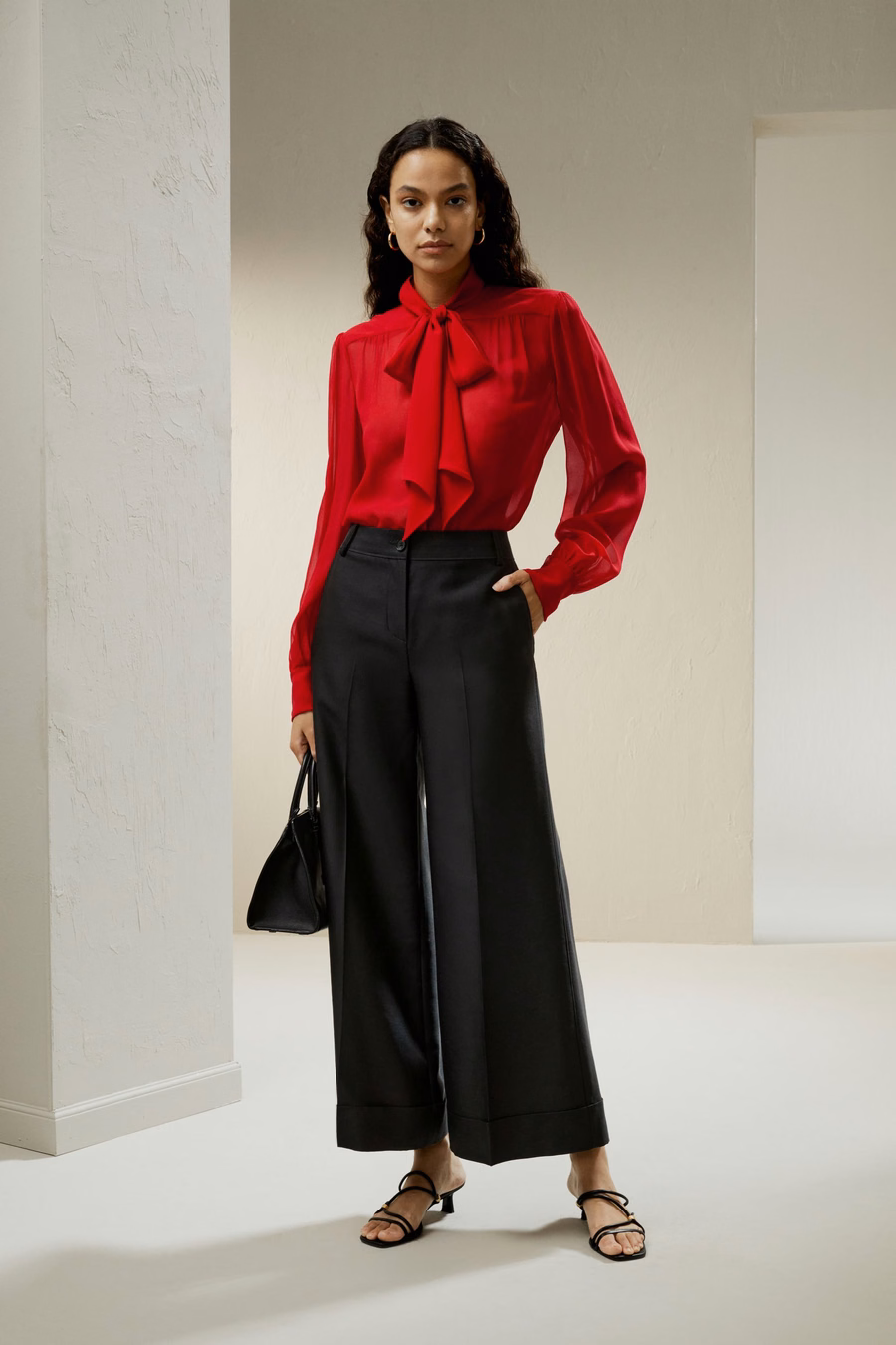 Strikzijde jasmijn blouse
