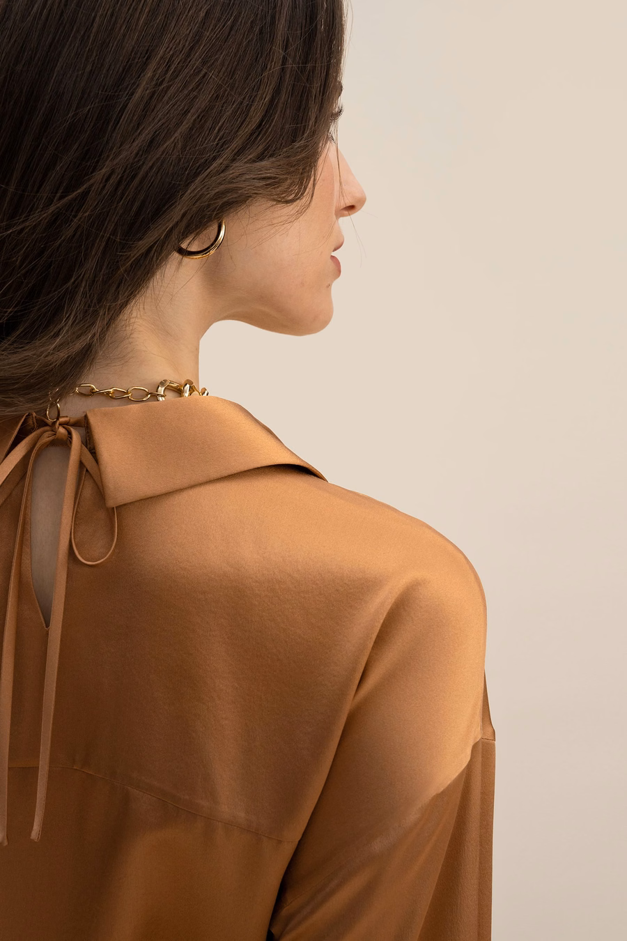 Overslag Cropped Shirt