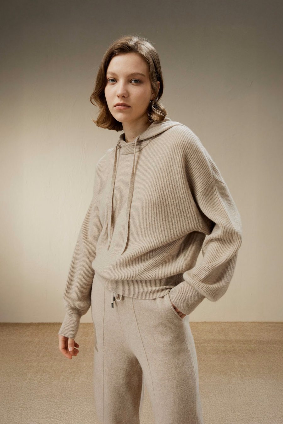 Eshe 2-in-1 Kasjmier Afneembare Hoodie