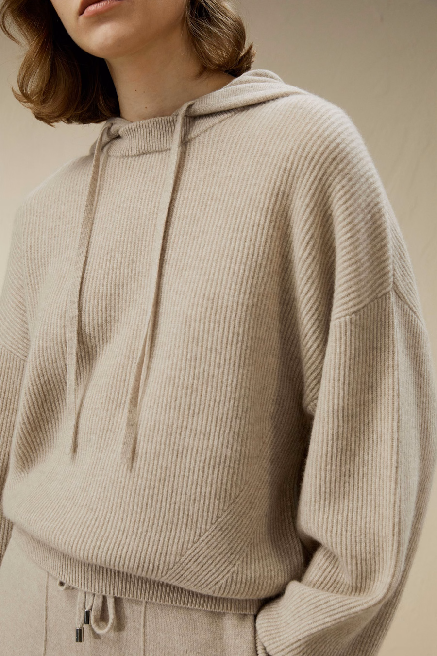 Eshe 2-in-1 Kasjmier Afneembare Hoodie