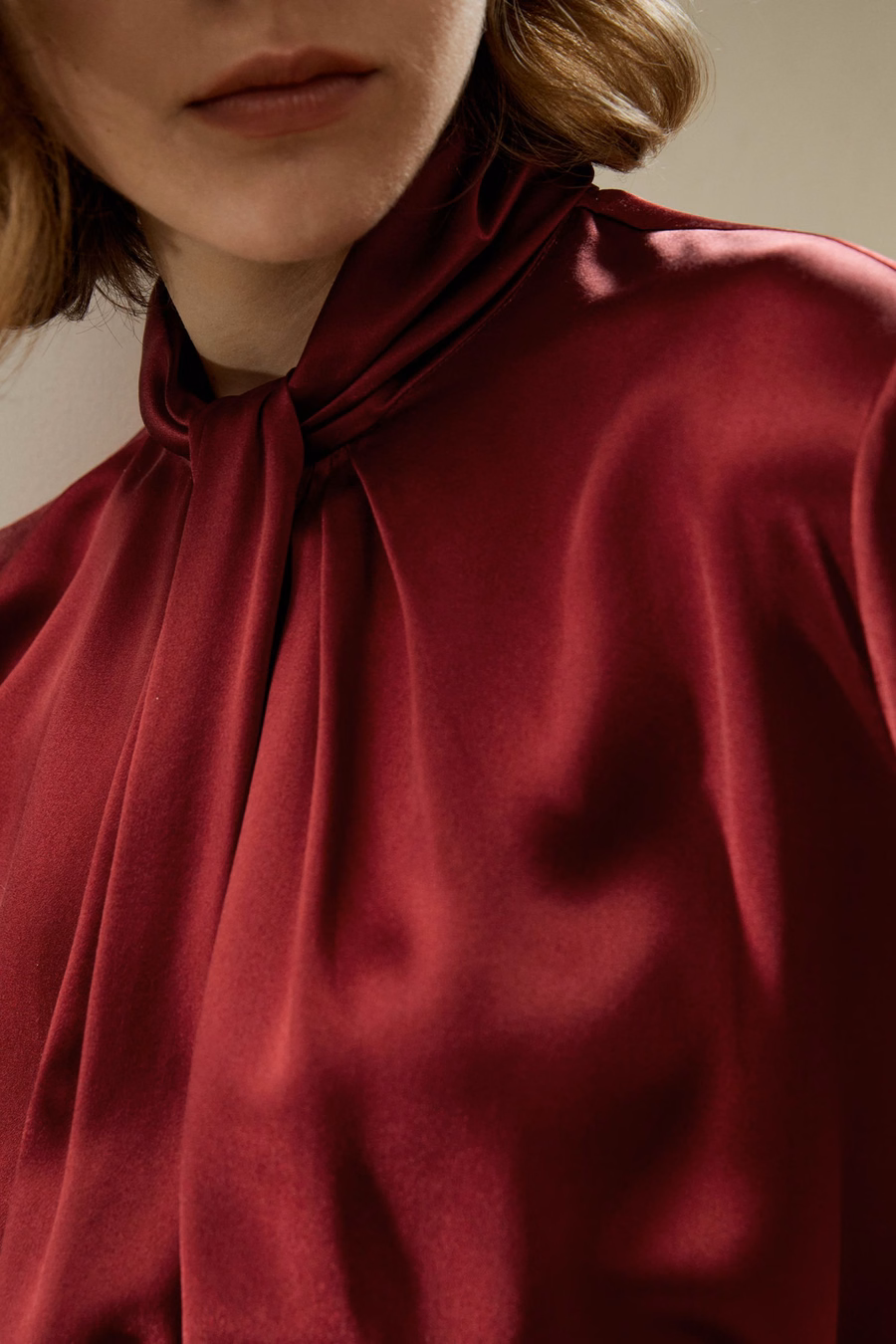 Asymmetrical Embellished Pleats Shirt