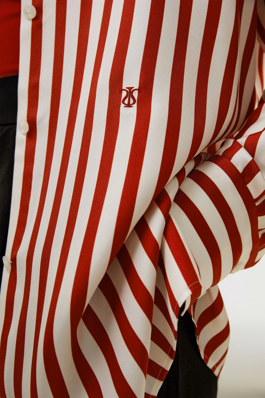 Amalfi Stripe Zijde Shirt