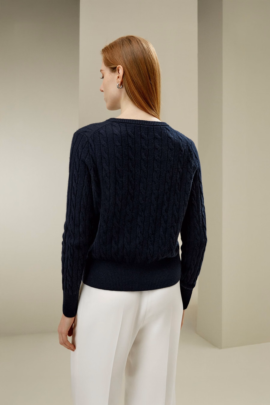 Baby Cashmere Cable-Knit Cardigan
