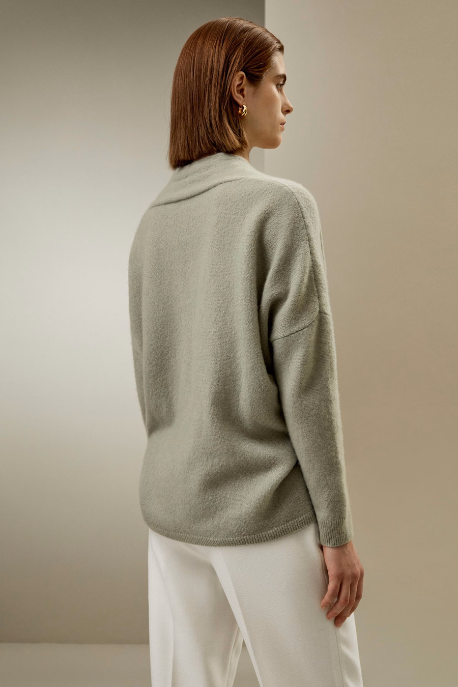 Lounge Wrap Knit Cardigan