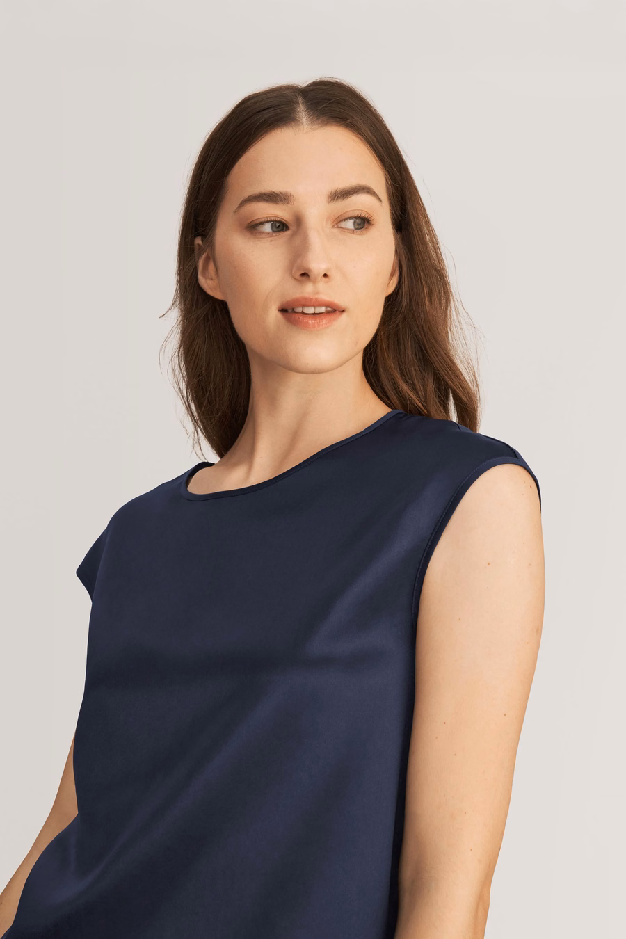 Basis Cap Mouwen Zijde T-shirt