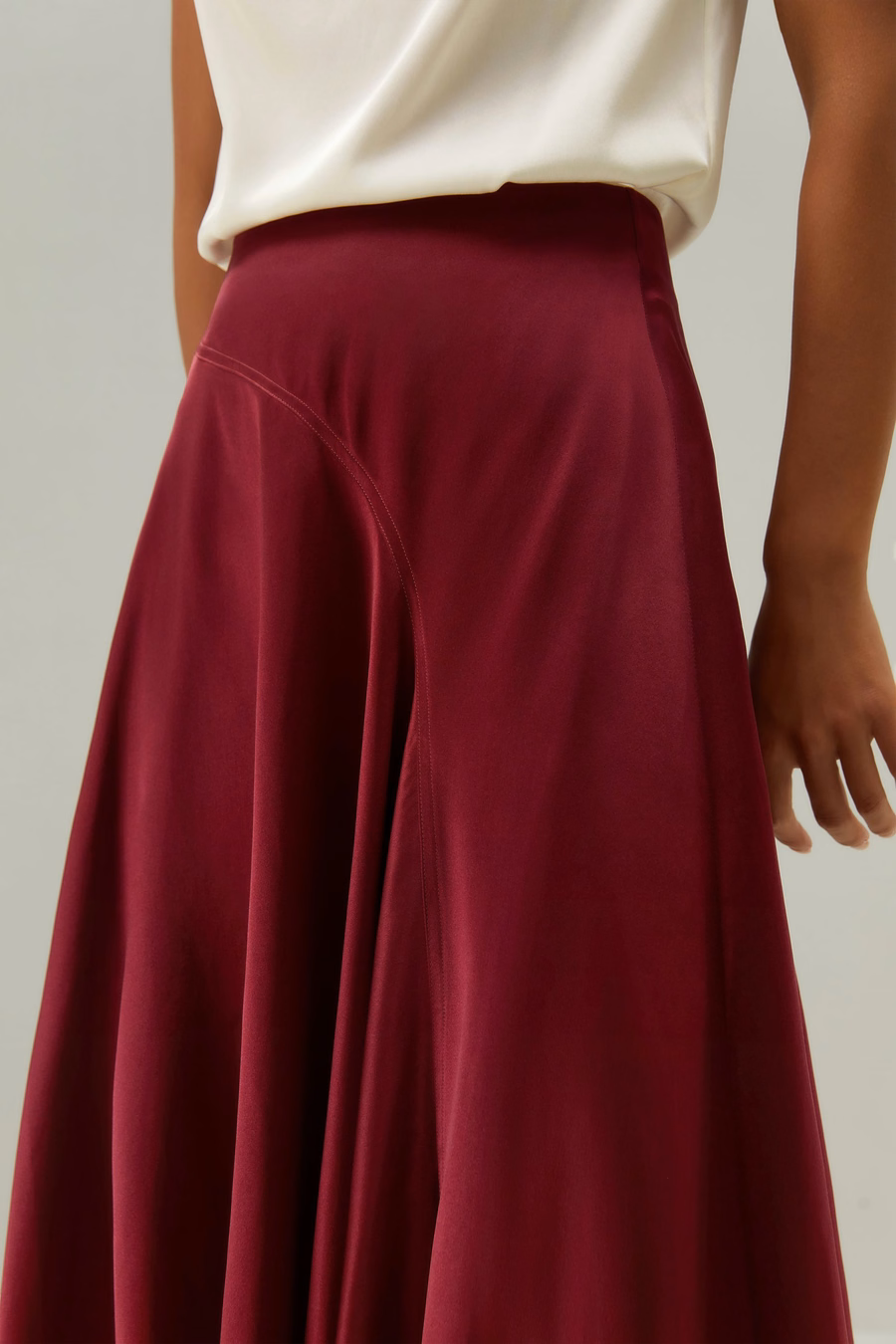 Asymmetrische Zoom Zijde Halve Rok